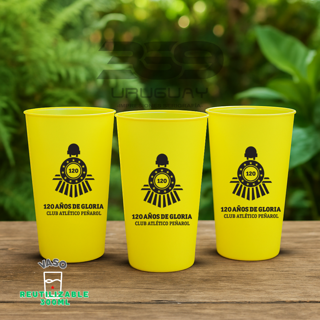 ♻️ Pack 30 Vaso diseño doble lado