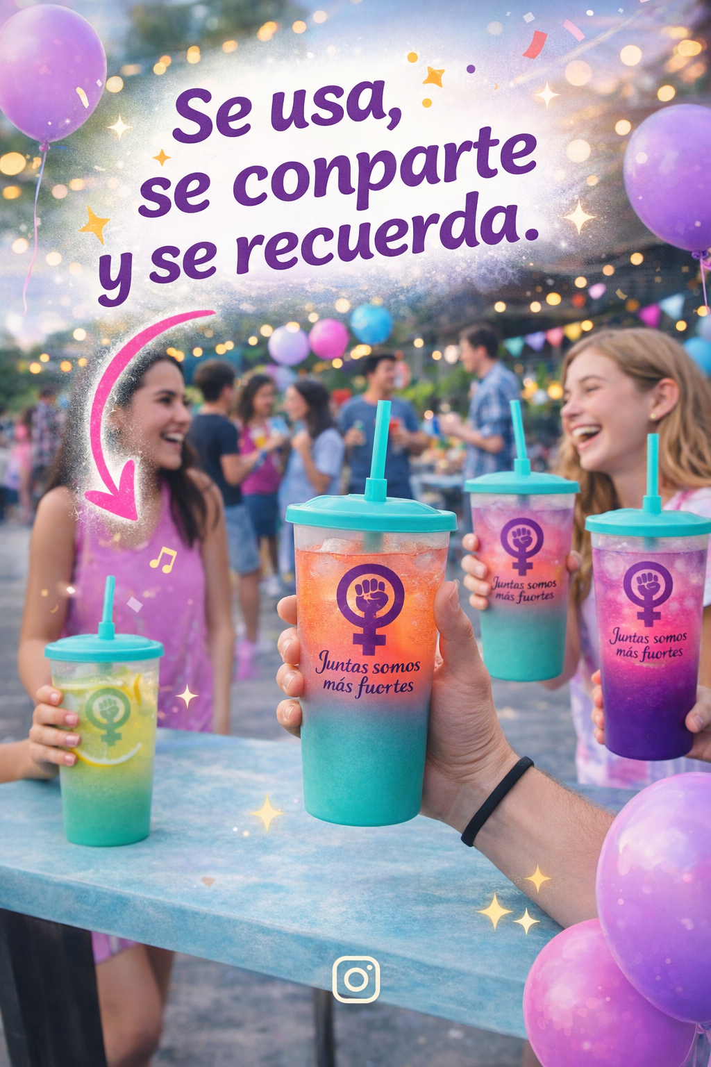 PACK 30 ⭐ Tapa y Sorbito  Degrade